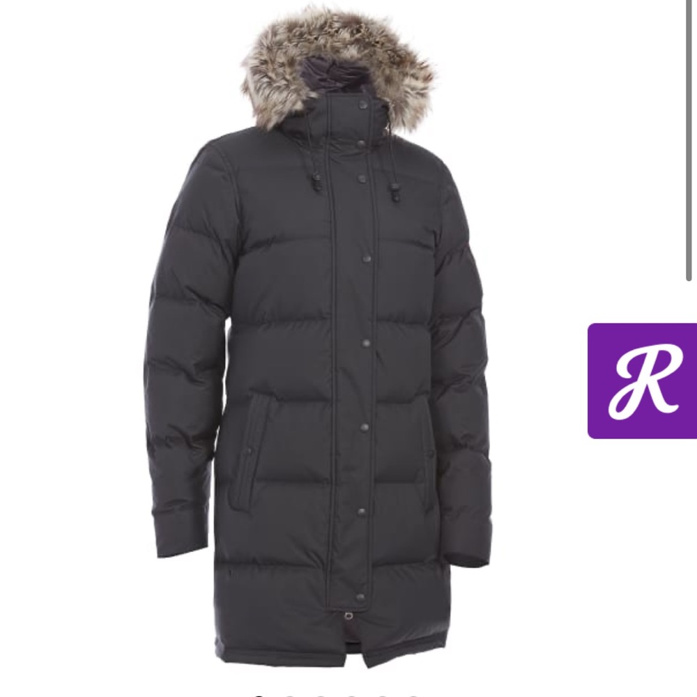EMS Klatawa Long Down Jacket w/ Raccoon Fur Hood